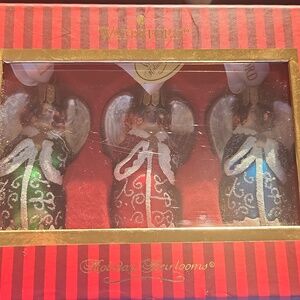 Waterford Ornaments, set of 3